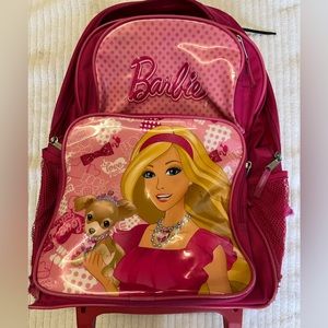 Barbie Roller Backpack Suitcase